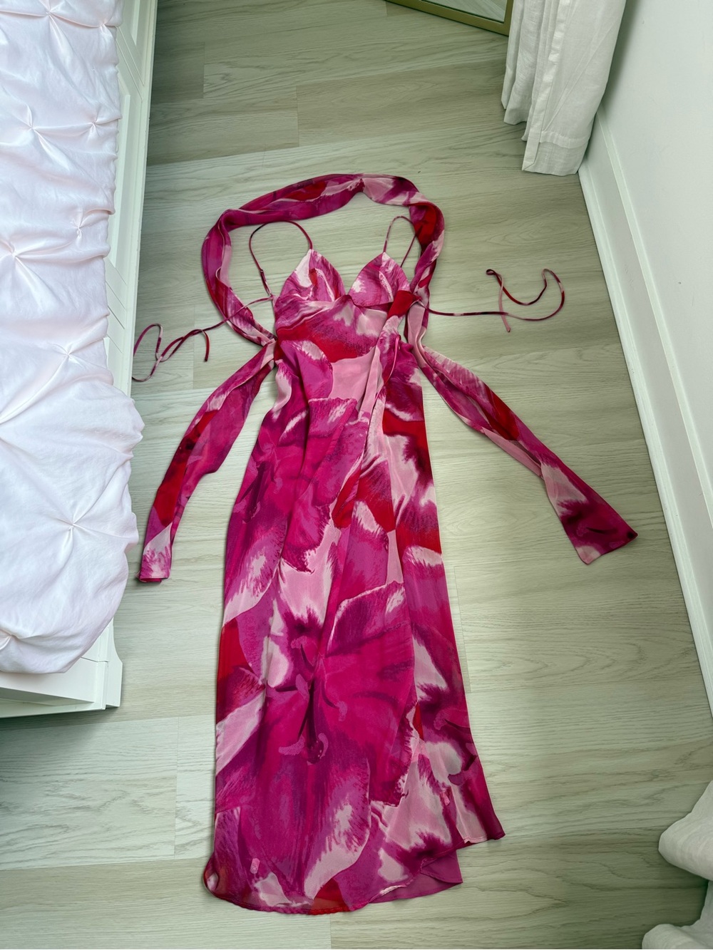 Zara Fuchsia Maxi Dress